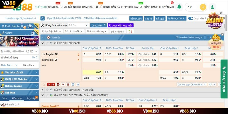 Lucky sports tại VB88 cái tên bùng nổ trong giới giải trí