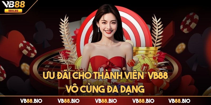 Ưu đãi cho thành viên nhà cái vô cùng đa dạng