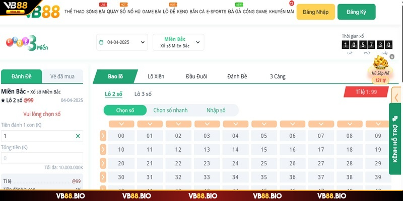 Lô đề MD5 trả thưởng minh bạch, hấp dẫn
